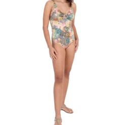 Traje De Baño Con Flores Mujer -Tienda Barata Femvesti 43129966 x3