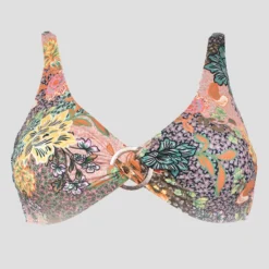 Bikini Top Torneado Passiflora Estampado Mujer -Tienda Barata Femvesti 43129996 x4