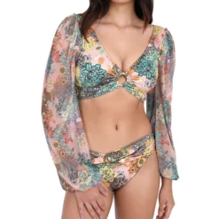Bikini Top Passiflora Mujer