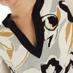 Vestido Midi Estampado Mujer -Tienda Barata Femvesti 43134629 x5