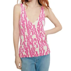 Blusa Sin Mangas Monogram Mujer