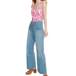 Blusa Sin Mangas Monogram Mujer -Tienda Barata Femvesti 43135151 x3