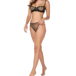 Bikini Con Flores Bordadas Mujer -Tienda Barata Femvesti 43137822 x3