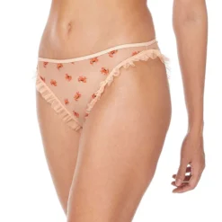 Bikini Con Cangrejos Bordados Mujer