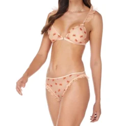 Bikini Con Cangrejos Bordados Mujer -Tienda Barata Femvesti 43137874 x3