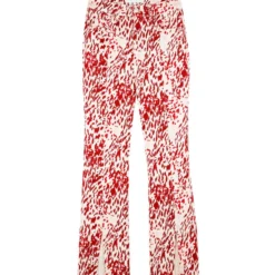 Scalpers Jeans De Corte Regular Rojo Mujer -Tienda Barata Femvesti 43139491 x5