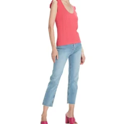 Blusa Top Con Microdiseños Texturizados Mujer -Tienda Barata Femvesti 43140915 x3