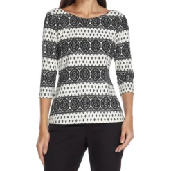 Blusa Manga 7,8 Cachemira Mujer