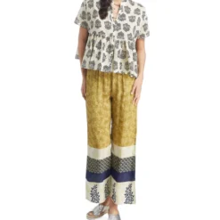 Blusa Floreada Manga Corta Mujer -Tienda Barata Femvesti 43149102 x3