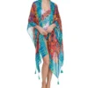 KURT GEIGER Kaftan Para Playa Con Flores X Matthew Williamson Mujer