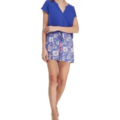 Women'secret Short Pijama Con Flores Mujer -Tienda Barata Femvesti 43152404 x3