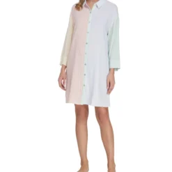 Women'secret Camisón Largo Con Rayas Mujer