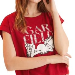 Women'secret Pijama 2 Piezas Garfield Mujer -Tienda Barata Femvesti 43152417 x4