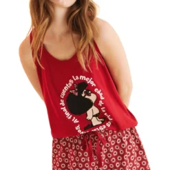 Women'secret Pijama 2 Piezas Mafalda Mujer