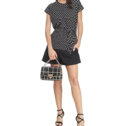 Michael Kors Blusa Con Polkadots De Manga Corta Mujer -Tienda Barata Femvesti 43154967 x3