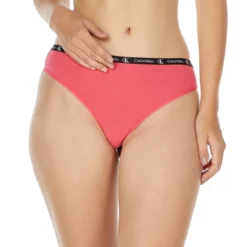Calvin Klein Tanga Con Logotipo Mujer