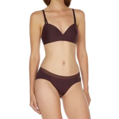 Calvin Klein Brasier Liso Con Copa Suave -Tienda Barata Femvesti 43155824 x3