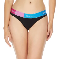 Calvin Klein Tanga Con Estampado This Love Mujer