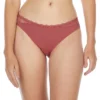 Calvin Klein Bikini Liso Con Encaje Mujer