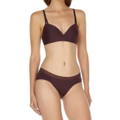 Calvin Klein Calzón Liso Con Encaje Mujer -Tienda Barata Femvesti 43155928 x3