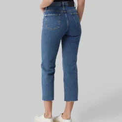 7 For All Mankind Jeans Logan Cropped Regular Mujer -Tienda Barata Femvesti 43159420 x3