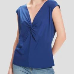 Blusa Sin Mangas Con Nudo Mujer -Tienda Barata Femvesti 43172219 x4