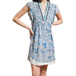 Vilebrequin Vestido De Playa Con Flores Mujer -Tienda Barata Femvesti 43178965 x3