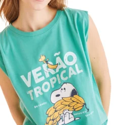 Women'secret Pijama 2 Piezas Estampada De Snoppy Mujer 9 Women'secret Pijama 2 Piezas Estampada De Snoppy Mujer -Tienda Barata Femvesti 43179085 x4