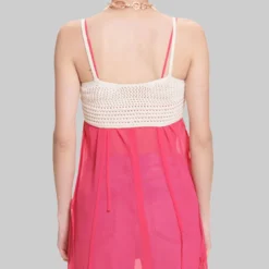 Bralette Con Crochet -Tienda Barata Femvesti 43179693 x3