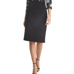 Falda Midi Lisa Mujer