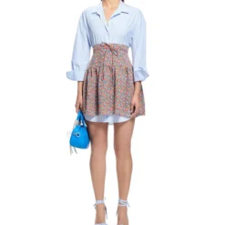 Falda Corta Flores Mujer -Tienda Barata Femvesti 43180525 x3