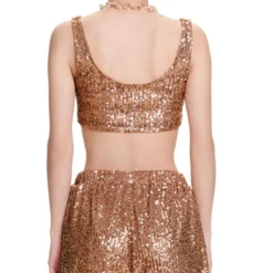 Top Bralette Con Lentejuelas Mujer -Tienda Barata Femvesti 43180561 x2