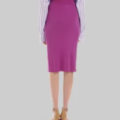 Falda Midi Con Abertura Mujer -Tienda Barata Femvesti 43181010 x3