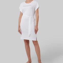 Emporio Armani Vestido Midi Estampado Mujer