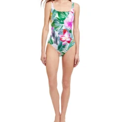 Traje De Baño Foral Maillot Mujer -Tienda Barata Femvesti 43185633 x3