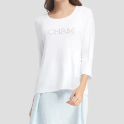 Blusa De Manga Larga Lisa Mujer