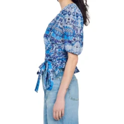Sandro Blusa De Manga 3,4 Mujer -Tienda Barata Femvesti 43187939 x4