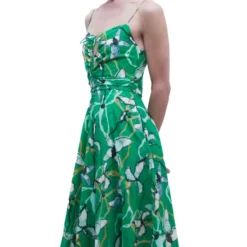 ADOLFO DOMINGUEZ Vestido Midi Sin Mangas Con Mosaico Mujer -Tienda Barata Femvesti 43196709 x3