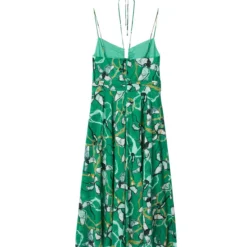 ADOLFO DOMINGUEZ Vestido Midi Sin Mangas Con Mosaico Mujer -Tienda Barata Femvesti 43196709 x5