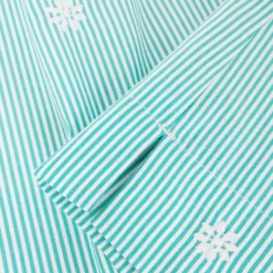 Blusa De Rayas Manga 3,4 Mujer -Tienda Barata Femvesti 43198298 x6