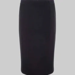 Falda Midi De Corte Regular Lisa Estilo Lápiz Mujer -Tienda Barata Femvesti 43198451 x4