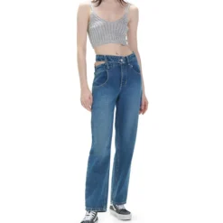 Bralette En Tejido Metalizado -Tienda Barata Femvesti 43202756 x3