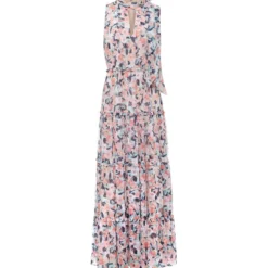 Vestido Maxi Con Flores Mujer -Tienda Barata Femvesti 43204364 x5