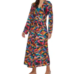 Vestido De Playa Maxi Estampado Mujer