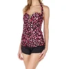 Tankini Con Animal Print Mujer