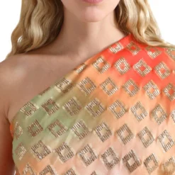 Scalpers Vestido Midi Manga Corta Estampado Mujer -Tienda Barata Femvesti 43209318 x4