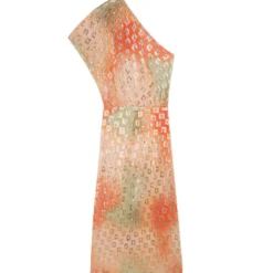 Scalpers Vestido Midi Manga Corta Estampado Mujer -Tienda Barata Femvesti 43209318 x6