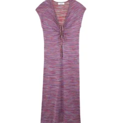 Scalpers Vestido Midi Jaspeado Mujer -Tienda Barata Femvesti 43209376 x5