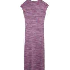 Scalpers Vestido Midi Jaspeado Mujer -Tienda Barata Femvesti 43209376 x6