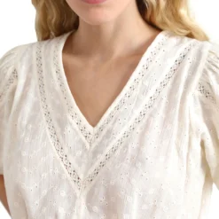 Scalpers Blusa Calada Manga Corta Mujer -Tienda Barata Femvesti 43209471 x4